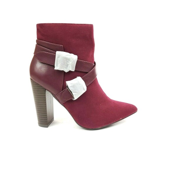 Shoedazzle - Ellis Wraparound Buckle Bootie - Color : Port Royale- Size 5.5